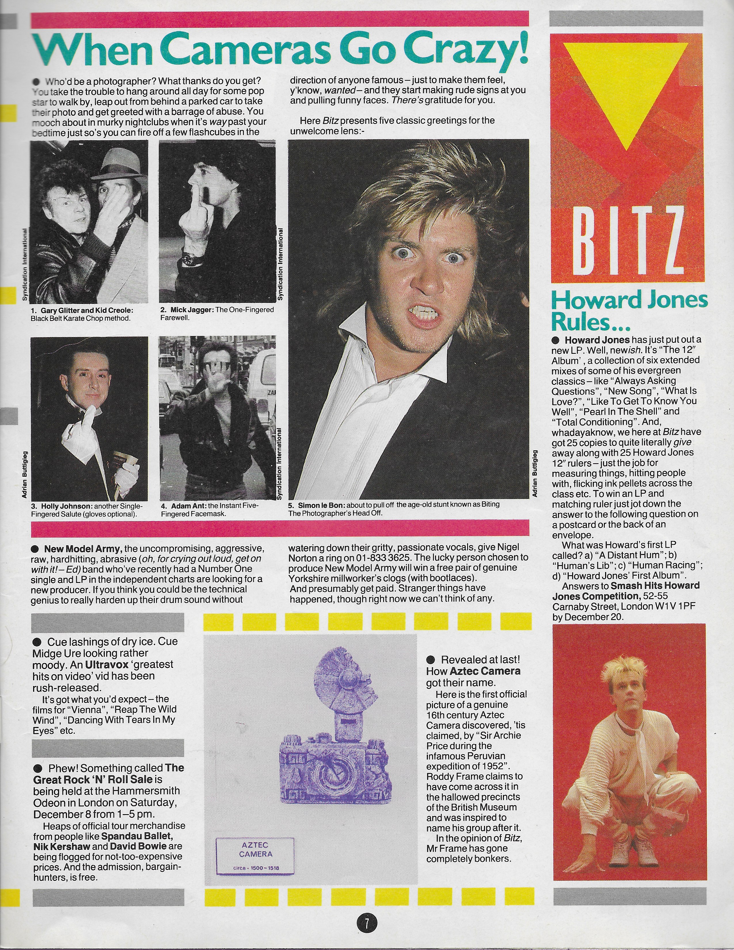 Smash hits, United Kingdom